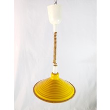 Pelsan Sarı  renkli Asansörlü 40 cm Çanak
