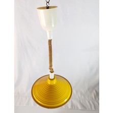 Pelsan Sarı  renkli Asansörlü 40 cm Çanak