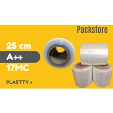 Plastty 25 cm Streç 17 Micron 300MT. A Plus  1ADET