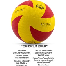 Telvesse Voleybol Topu Pompalı Set 280G Renkli 8 Panel Soft Touch Iç-Dış Mekan Uygun Dayanıklı 700