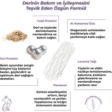 Kahu Naturals All-In-One Şampuan Nemlendirici, Inci ve Yulaf Proteini, At Kestanesi, Pantenol, %100 Doğal, 400 ml