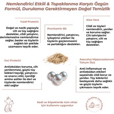 Kahu Naturals Kuru Köpük Şampuan ve Nemlendirici, Durulamasız, Kolay Tarama, Organik Içerikli, 350 ml