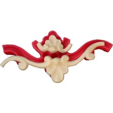 Depposite Dekor Rokoko Kokulu Taş Ve Sabun Kalıbı (7,5*16cm)