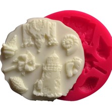 Depposite Yaz Temali Set Kokulu Taş Ve Sabun Kalıbı (7*7cm)