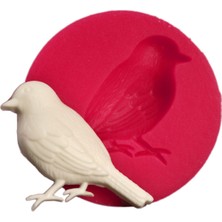 Depposite Minik Kuş Silikon Silikon Kokulu Taş & Sabun Kalıbı 5x3 Cm