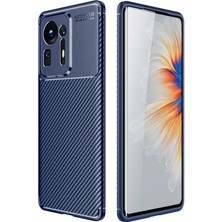 FUJİMAX Xiaomi Mi Mix 4 Kılıf Darbe Emici Uzun Ömürlü Dayanıklı Parmak Izi Yapmaz Karbon Tasarım Negro Silikon Kılıf