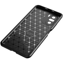 Xiaomi Poco F3 Kılıf Darbe Emici Uzun Ömürlü Dayanıklı Parmak Izi Yapmaz Karbon Tasarım Negro Silikon Kılıf