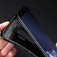 FUJİMAX Samsung Galaxy S9 Plus Kılıf Darbe Emici Uzun Ömürlü Dayanıklı Parmak Izi Yapmaz Karbon Tasarım Negro Silikon Kılıf