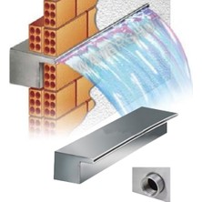 WATERSHUT 500 MM DUVAR SU PERDESİ BAHÇE ŞELALESİ (ET KALINLIĞI 1.5MM)