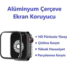 NewPole Watch Se 6 5 4 44MM Ekran Koruyucu Kırılmaz Cam Hassasiyetli Tam Kaplayan