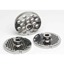 Salvador Inox Paslanmaz Kıyma Makinesi Aynası, Ağızı 12 No - 4 mm