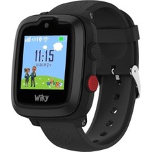 Wiky Watch Wiky 4 Plus Akıllı Çocuk Saati Siyah