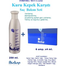 Eliokap Forfora Secca - Kuru Kepek Karşıtı Saç Bakım Seti: Şampuan 250 Ml. ve Saç Serumu 6 Amp. x 4 Ml.