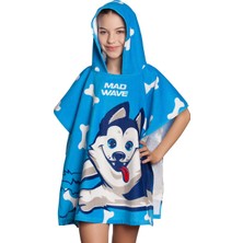 Mad Wave Çocuk Husky Poncho, 70*130 cm