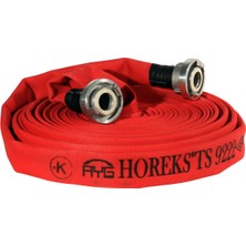 Horeks 4" İçi Pvc Beyaz 20 mt Yangın Hortumu Ts 9222 - Ts En 14540 Belgeli Hortum