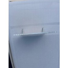 Doruklara 5 Adet Takım Şeffaf Metal Ayaklı Çerçeve