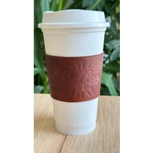 Oh Deer Leather El Yapımı  Coffee Sleeve/ Bardak Tutacağı