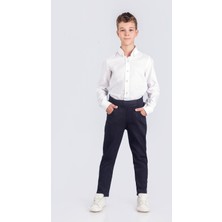 Pınar Bebe Erkek Çocuk Beli Lastikli Okul Pantolonu