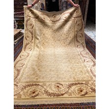 Rd Ramazan Dağ El Halı Sanatı El Dokuma Ottoman Serisi Uşak Desenli Ipek Yün Kerem Halı 246c170
