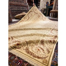 Rd Ramazan Dağ El Halı Sanatı El Dokuma Ottoman Serisi Uşak Desenli Ipek Yün Kerem Halı 246c170