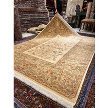 Rd Ramazan Dağ El Halı Sanatı El Dokuma Ottoman Serisi Uşak Desenli  Yün Kerem Halı 247x175