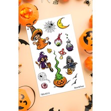 BP Tattoo Cadılar Bayramı Geçici Dövme Halloween Tattoo