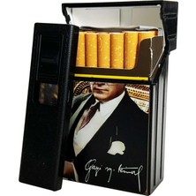 Tusah USB Şarjlı Elektronik Çakmak Sigara Tabakası Uv Baskı