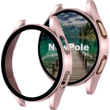 NewPole Galaxy Watch 7 44MM İçin Watch Ekran Koruyucu Tam Kaplayan Watch Kasa Koruyucu Kılıf Yüksek Hassasiyetli Kılıf Samsung Watch 7 44MM ile Uyumludur