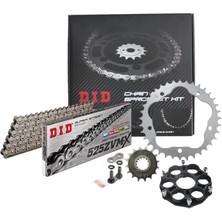 Dıd Ducati Panigale 1299 Zincir Dişli Seti (2015-2017) Zvmx Zincir (Çelik Renk)