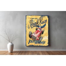 Kiraz Çiçeği Butik Araçlar Kanvas Tablo