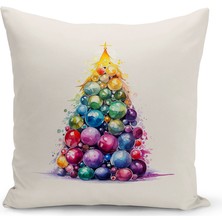 Bertille Home Yılbaşı Serisi Çift Tarafı Dijital Baskılı Kırlent Kılıfı (Christmas Noel Cushion Cover)