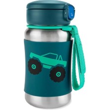 Skip Hop Zoo Pipetli Paslanmaz Çelik Suluk 350 ml Kamyon