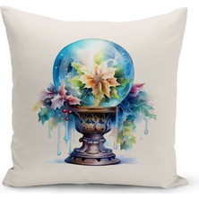 Bertille Home Yılbaşı Serisi Çift Tarafı Dijital Baskılı Kırlent Kılıfı (Christmas Noel Cushion Cover)