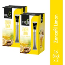 Mesh Stick Zencefil Limon Bitki Çayı 2 Paket Bir Arada