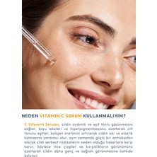 KISSHU Aydınlatıcı ve Cilt Tonu Eşitleyici Leke Karşıtı C Vitamini Serum 30 ml