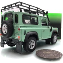 1984 Land Rover Defender 90 Green 1:24 Ölçek Welly Marka