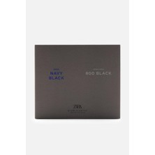 Zara Man Navy Black + Zara Man 800 Black Edt 2x 90ML Erkek Parfüm Seti