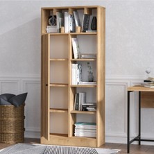 Decormet Jemma Kitaplık Safir Meşe