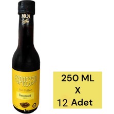 MCA Coffee Espresso Soğuk Kahve (Şekerli Klasik) 250 ml x 12 Adet