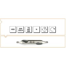 Makina Takım Endüstrisi B00010010500 Hss Dın 333/A R Punta Matkabı 5 mm