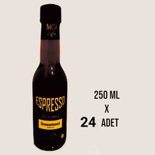 MCA Espresso Soğuk Kahve (Şekersiz) 250 ml x 24 Adet