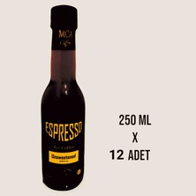 MCA Espresso Soğuk Kahve (Şekersiz) 250 ml x 12 Adet