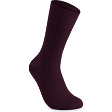 Elchee Wear Vegan ve  Bambu  Soket Bordo Çorap 6'lı