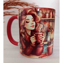 Mugs And Love Kahve Keyfi Md3 Vintage Baskı Büyük Boy Kupa