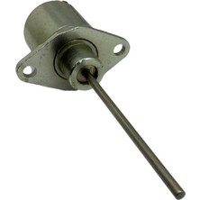 12V Stop Selenoidi Kulaklı (Uzun Pimli 85 Mm)