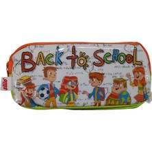 STİLO ÇİFT BÖLMELİ KALEM ÇANTASI ( Back To School )