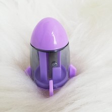 Dream Butik Mor Uzay Gemisi Kalemtraş ve Silgi