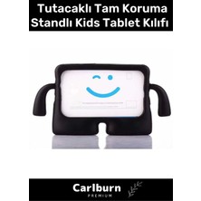 Carlburn Özel Üretim Apple Ipad 7. 8. 9. Nesil 10.2 Inç Yumuşak Dokulu Tutacaklı Tam Koruma Standlı Kids