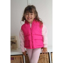 Miniko Kids Yeni Sezon Fermuarlı Kapşonlu Yelek