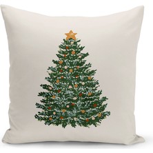 Bertille Home Yılbaşı Serisi Çift Tarafı Dijital Baskılı Kırlent Kılıfı (Christmas Noel Cushion Cover)